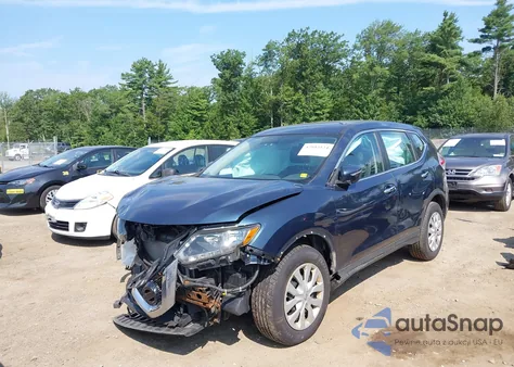 2015 Nissan Rogue S z USA, uszkodzony, nr VIN KNMAT2MV4FP578728